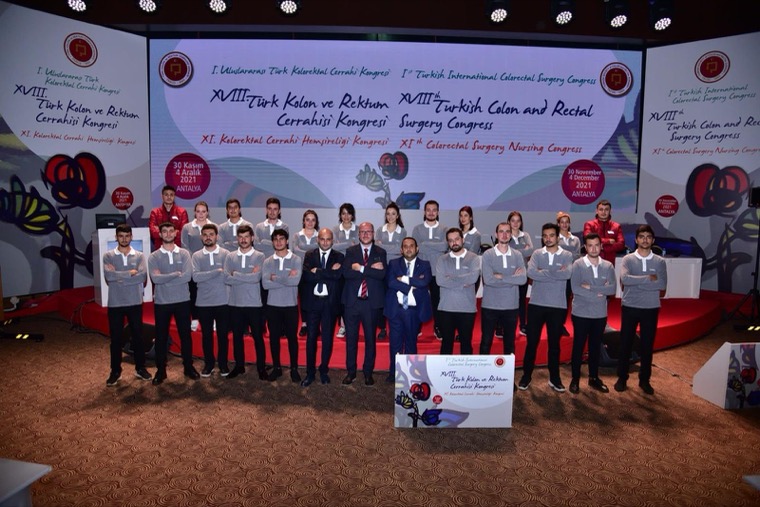XVIII. Türk Kolon ve Rektum Cerrahisi Kongresi — Karo Organizasyon saha ekibi